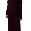 Jumana abaya - Mörklila