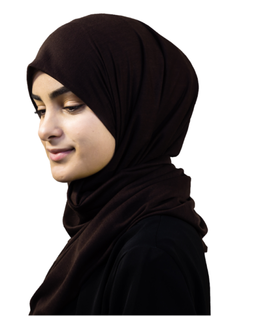 Jersey Dark Chocolate hijab