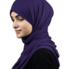 Jersey Indigo hijab