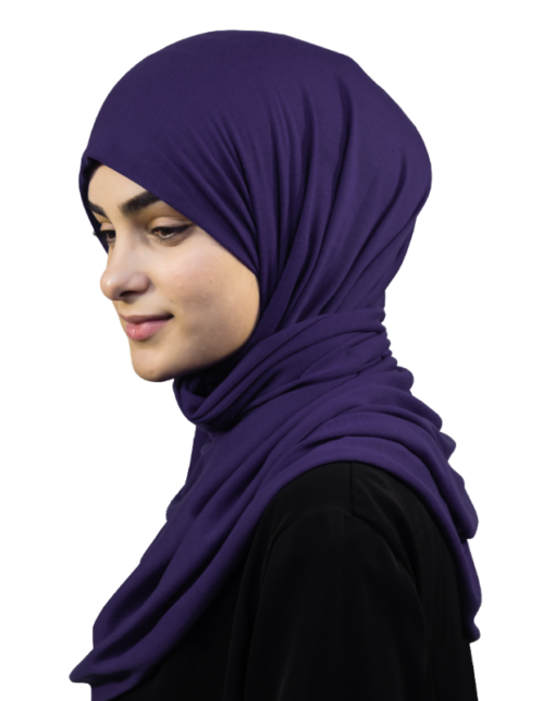 Jersey Indigo hijab
