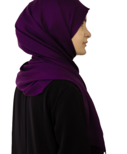 Highness Eggplant hijab