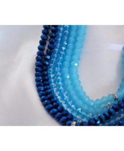 Elegant radband - Ljusblå
