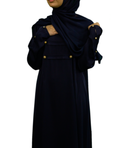 Abaya med knappar