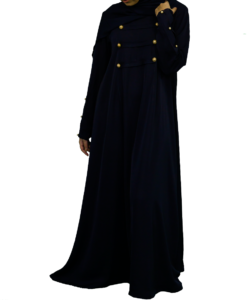 Abaya med knappar