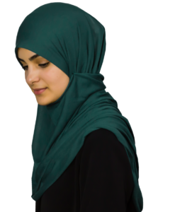 Jersey green-blue hijab