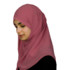 Elegant pink hijab