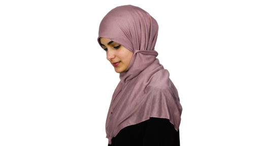 Jersey sky magenta hijab