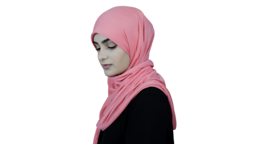 Jersey Light Pink hijab