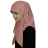 Kvadratisk puderrosa hijab