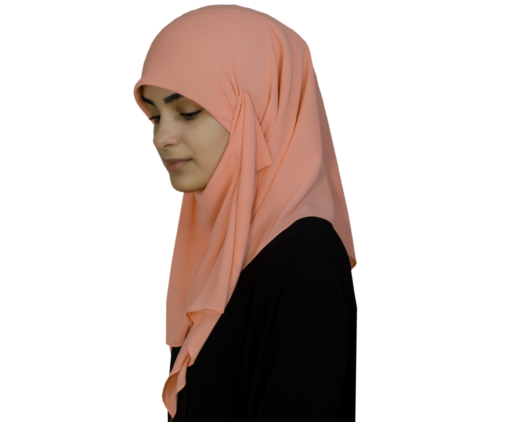 Kvadratisk aprikos hijab